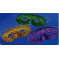 Mardi Gras Glitter Mask